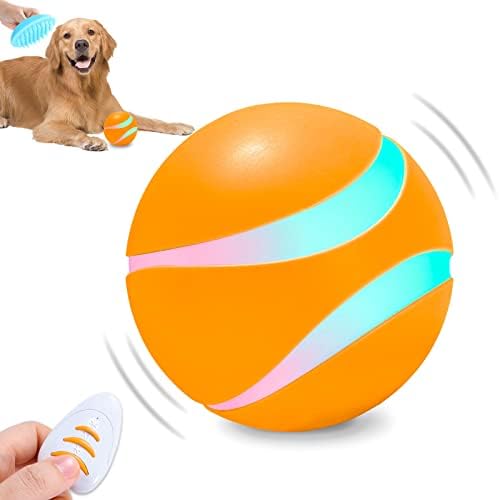 ZKHW Интерактивни Играчки с Топка за кучета, Топки с дистанционно управление 3,54 Инча за малки / Средни / Големи