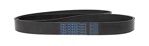Заменяеми колана на двигателя на D&D PowerDrive 3805086 Cummins, Напречното Сечение на пояса K, Дължина 42,25