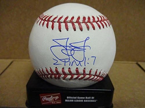 Джеймс Джоунс Моряците/Рейнджърс Подписаха M. l. Baseball W / coa - Бейзболни топки с автографи