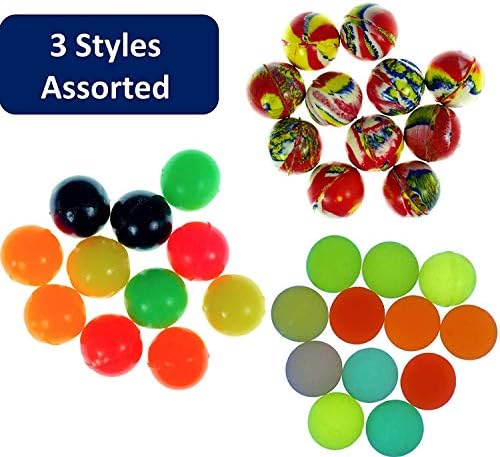 Надуваеми топки 2CHILL Superballs Super Hi Bounce (всяка опаковка по 12 топки), Малки играчки, Сувенири за партита