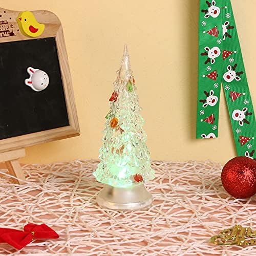 Мини Коледно Дърво Украшение Малка Настолна Лампа САМ за Деца SGCABICo9JOYqG