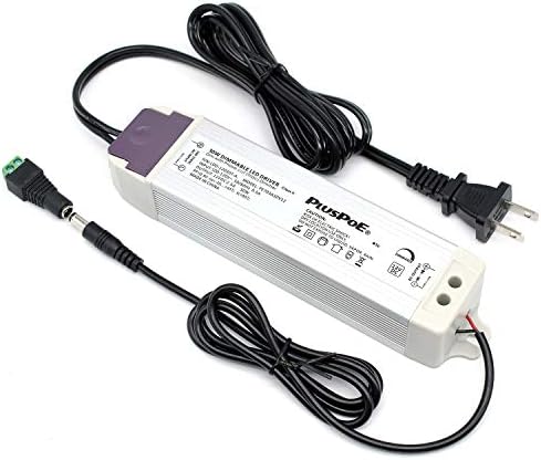 Списък [UL] PLUSPOE 12V1A AC DC Импулсен Източник на захранване Адаптер 12 W Монтиране на трансформатор Зарядно устройство за led ленти, Аудио / Видео, безжичен рутер и камери за