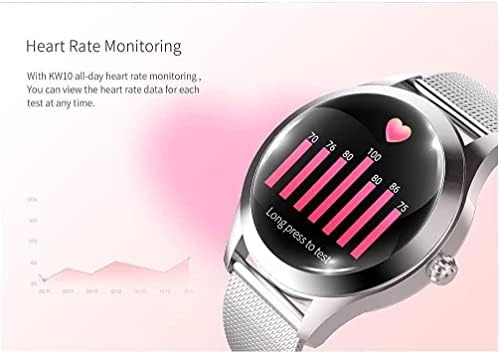 UCCE IP68 Водоустойчив smart-часовници, женски Скъпа гривна, се свържете с smart часовника и iOS и Android (Цвят:
