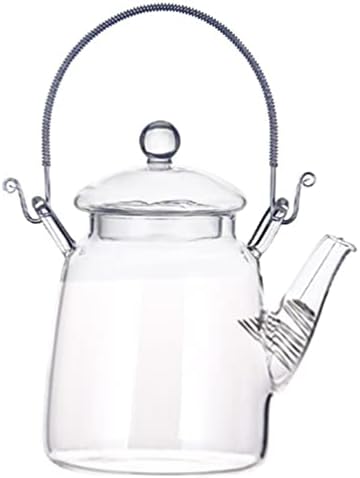 Hemoton Бутилка за вода От Неръждаема Стомана Стъклена Кана За Приготвяне на студен Чай С Лед в Кана Прозрачна