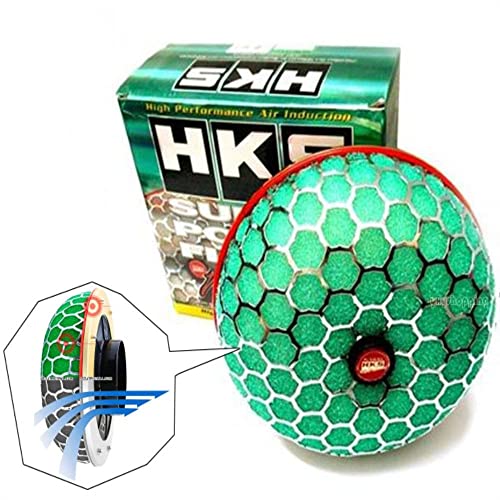 3High HKS Super Power Въздушен Филтър С дебит 80 мм Въздухопровода Акумулаторна батерия за Пречистване на Универсален