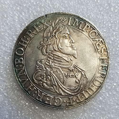 Старинни Занаяти 1642 Немски Сребърен Долар Юан Датоу Монета Възпоменателна Монета 1954