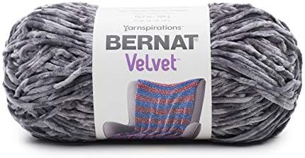 Прежди Bernat Velvet Soft Sunshine - 2 опаковки по 300 г / 10,5 грама - Полиестер - 5 Обемни - 315 ярда - Плетене