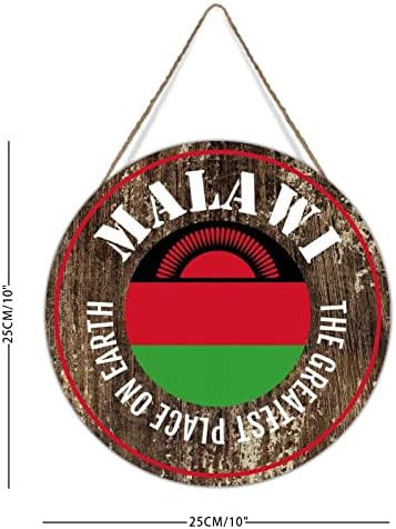 Венец На Входната врата Малави най-великите Места, на Земята Стенни Художествена Дъска от Дърво Малави, Национален