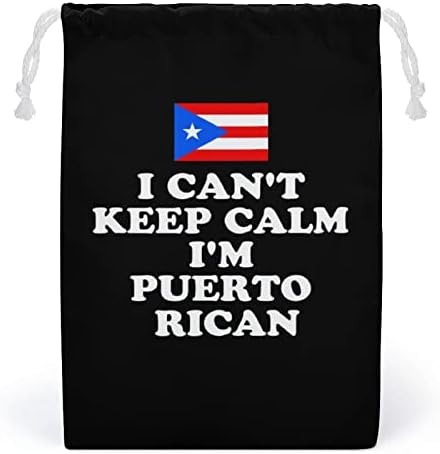 Аз Не Мога да Запази Спокойствие, аз Пуэрториканец, Холщовая Чанта За Съхранение, Множество Авоська на съвсем