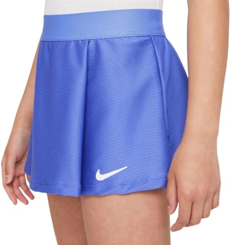 Тенис пола NikeCourt Dri-FIT Victory от Найки за момичета (сапфирово-бяла) размерът на Средната