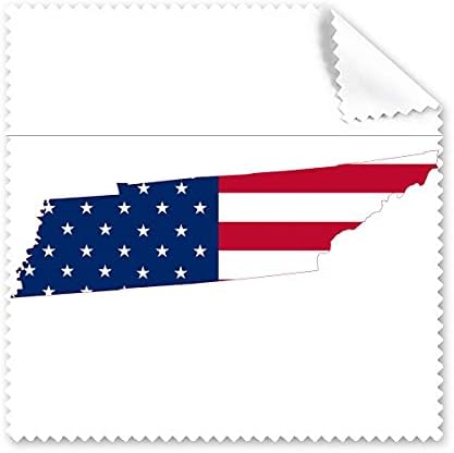 Карта на САЩ Звезда Ленти Флаг Форма Плат За Почистване на Екрана на Телефона за Пречистване на Точки 5шт