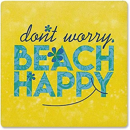 Водопоглощающая Индивидуални Керамични Хавайски Поставка - Don ' t Worry Beach Happy