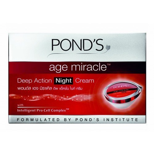 Pond's Age Miracle Cell Regen Нощен крем за дълбоко действие против стареене и бръчки Чист, тегло. 50 мл.