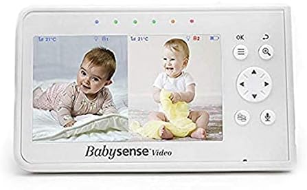 Родителски блок за бебефони и радионяни с разделен екран V43
