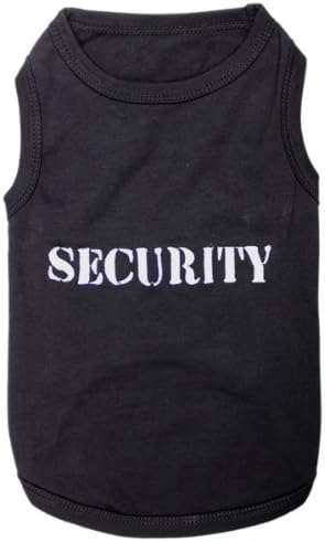 Риза с бродерия Parisian Пет Cat Dog Security Tee, 2XL