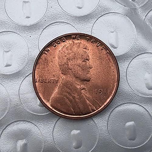 Криптовалюта 1911 г. Криптовалюта Любима Монета Реплика Възпоменателни Монети Американската Стара Монета, Позлатена