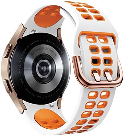 20 мм Официален Силиконов ремък за Samsung Galaxy Watch4 Classic 46 42 мм/44 40 мм Smartwatch Ridge Спортен