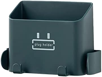 BLMIEDE Стенен монтаж Кутия за съхранение с кука на Притежателя на мобилен телефон, зарядно устройство за мобилен