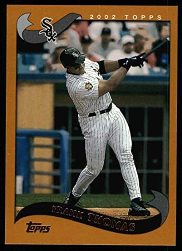 2002 Топпс 425 Франк Томас Чикаго Уайт Сокс (бейзболна картичка) NM/MT White Sox