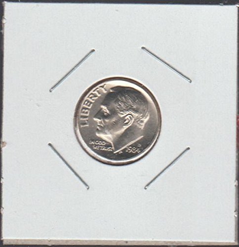 1984 D Roosevelt (1946 г. - до момента) Десятицентовый скъпоценен камък, не обращавшийся на монетния двор на