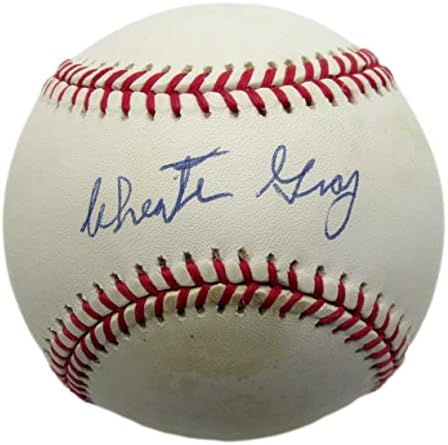 Честър Грей подписа договор с OAL Baseball Негър League St. Louis Stars PSA / Бейзболни топки с ДНК-автограф