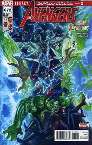 The avengers, 672 VF / NM; Комиксите на Marvel
