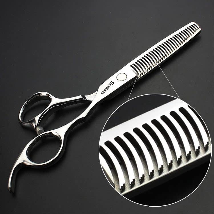 6/6,5 инчов професионални ножици за коса, фризьорски салон ножица за изтъняване на коса фризьорски инструменти