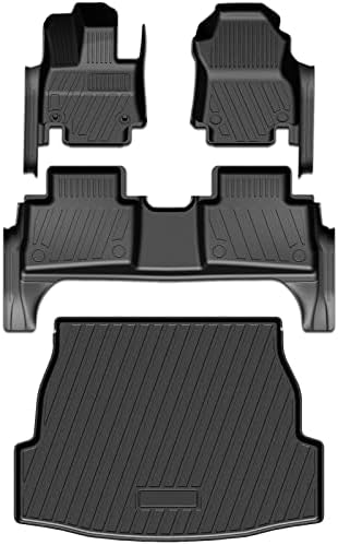 Постелки за пода Mixsuper Custom Fit и товарен калъф за Toyota RAV4 2019-2023 години на освобождаването на (подходящи