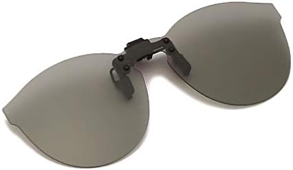 YAMEIZE Поляризирани Слънчеви Очила-клипове с Антибликовой защита UV400, Сгъваеми Лещи Без Рамки за Предписване