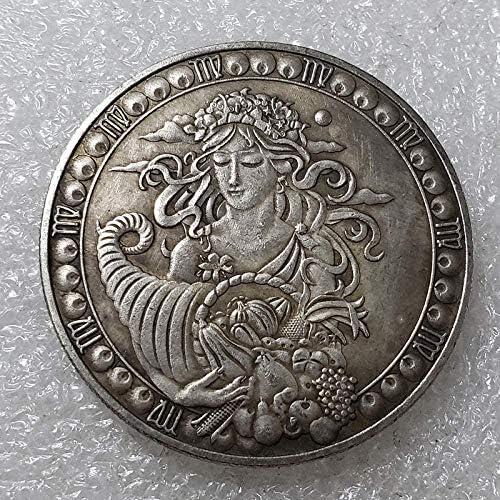 Монета на повикване Американската Лутане Монета 1921 сребърно покритие за Домашен интериор на Офис Събиране