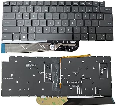 Клавиатура за лаптоп Huasheng Suda САЩ с подсветка, Замяна за Dell Vostro 5310 5320 5410 5415 Latitude 3320