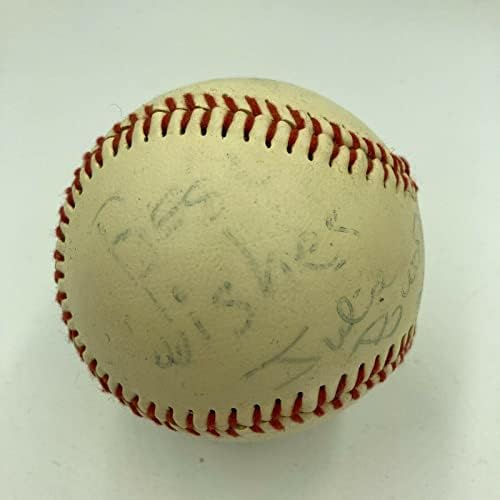 Джули Бъд Певицата Подписа Бейзболни Топки С Автограф - Autographed Baseballs