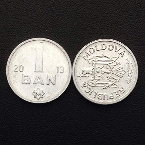 Европейската Монета Молдова 1 Barny Година на производство Случайни Чуждестранни монети Запомнящо се