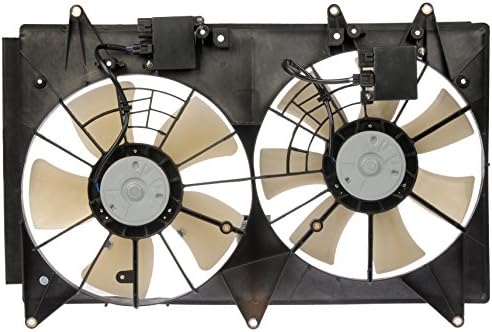 Вентилатор за охлаждане на двигателя Dorman 621-077 в събирането е Съвместим с някои модели на Mazda