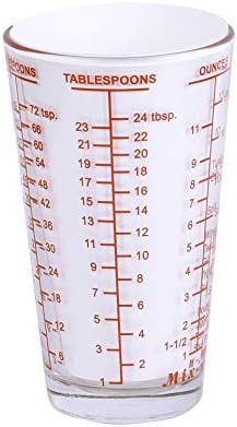 Мерителна чаша Kolder Mix N, Универсален за измерване на течности и твърди вещества, 6 мерни единици, Плътно