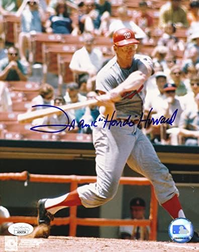Снимка на Франк Хондо Хауърд с автограф 8x10 Вашингтон Сенатърс, JSA - Снимки на MLB с автограф