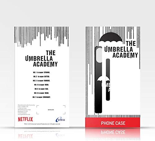 Head Case Designs Официално Лицензировала Umbrella Academy Плакат на Ollie Кожен Калъф-книжка-джобен формат,